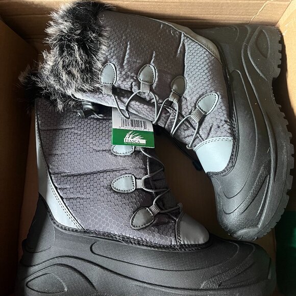 JBU by Jambu Snow Vixen Grey Boots - Picture 1 of 3